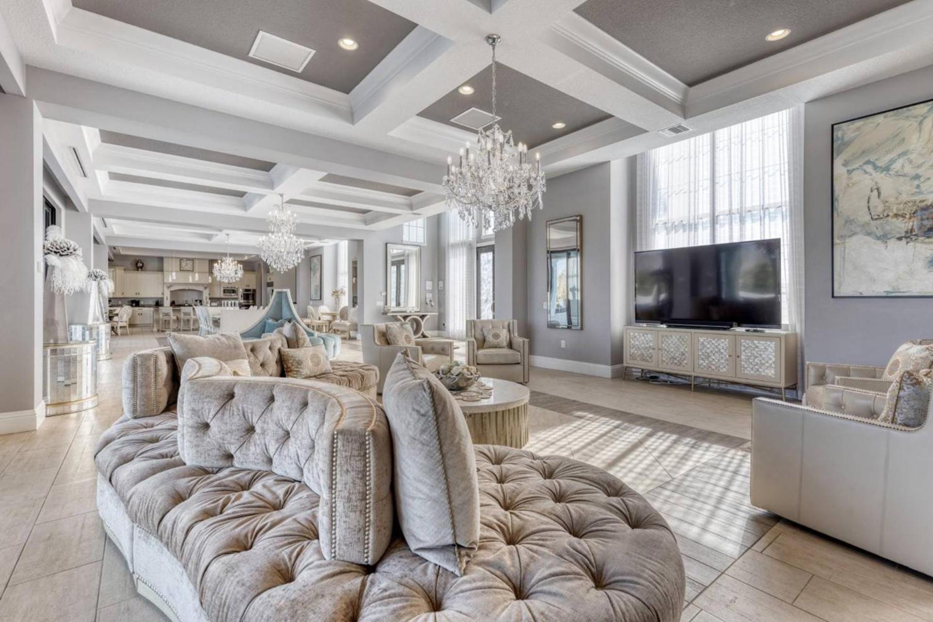 Beautiful 5 Star Mansion With Private Pool On The Prestigious Reunion Resort Orlando Mansion 6280 Kissimmee Ngoại thất bức ảnh